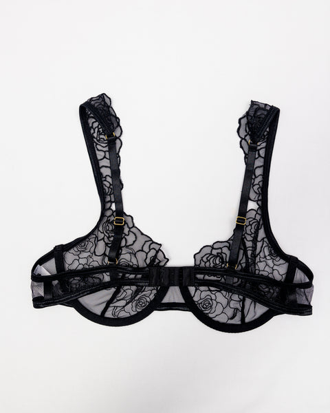 Havana | Bralette Panties Set Black