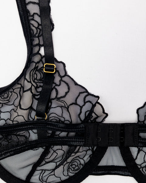 Havana | Bralette Panties Set Black