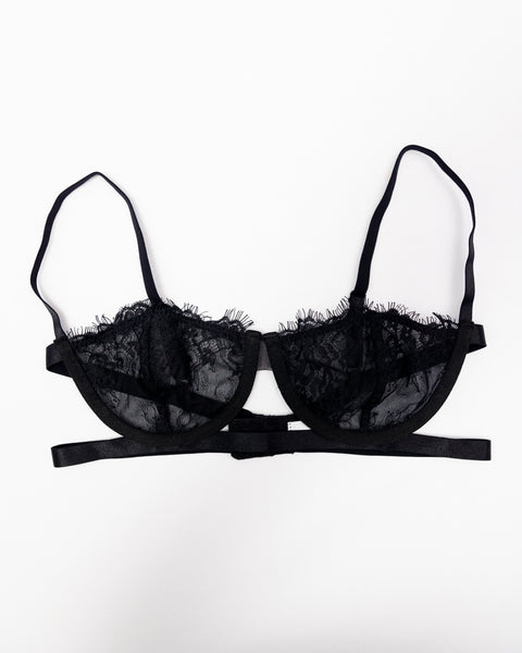 Mandy | Bralette Panties Set Black