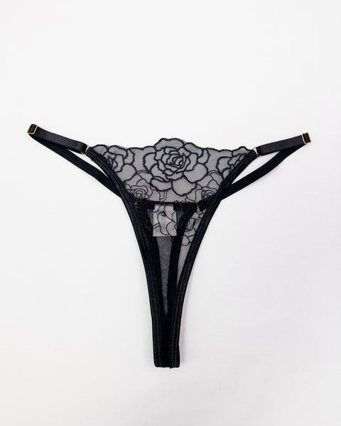 Havana | Bralette Panties Set Black